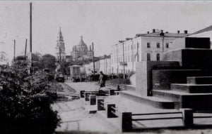 Вид на Собор Житомира в роки війни 2 15828705143