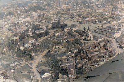 Житомирська панорама міста з висоти, в роки війни 1 17