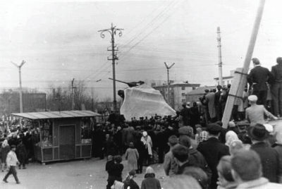 Відкриття постаменту з танком у Житомирі 1965 1 23622430 847811235397529 3784900666860885628 n