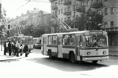 Житомирський тролейбус 1979 1 Фото Житомира тролейбус 1979