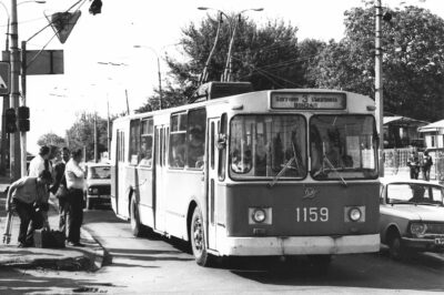 Тролейбус по Вітрука Житомира 1 Житомирський тролейбус