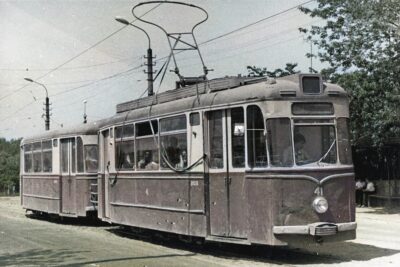 Трамвай Житомира Корольова 1979 1 Трамваї Житомира 1979