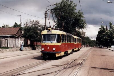 Трамваї Житомира Корольова 1998 1 Трамваї Житомира