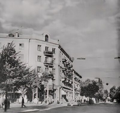 Центральні вулиці Житомира 1963 Бердичівська - Театральна 1 Центральні вулиці Житомира 1963 Бердичівська - Театральна