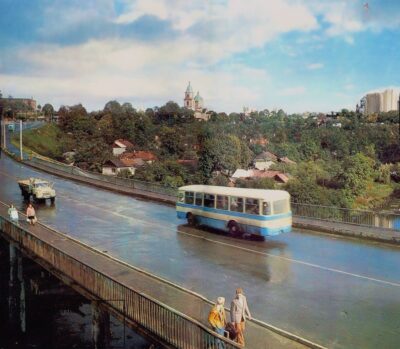 Фотографії Житомира 1982 Міст на Подол 1 Фотографії Житомира 1982 Міст на Подол