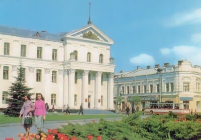 Фотографії Житомира 1983 Площа Рад, Облвиконком 1 Фотографії Житомира 1983 Площа Рад, Облвиконком