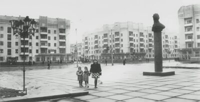 Київська-Східна, Домбровський, сквер Житомир 70-ті