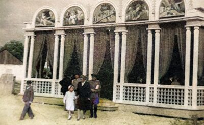 Павільйон морозива Житомир 1947 колір 1 Павільйон морозива Житомир 1947